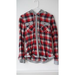 Flannel with Hood